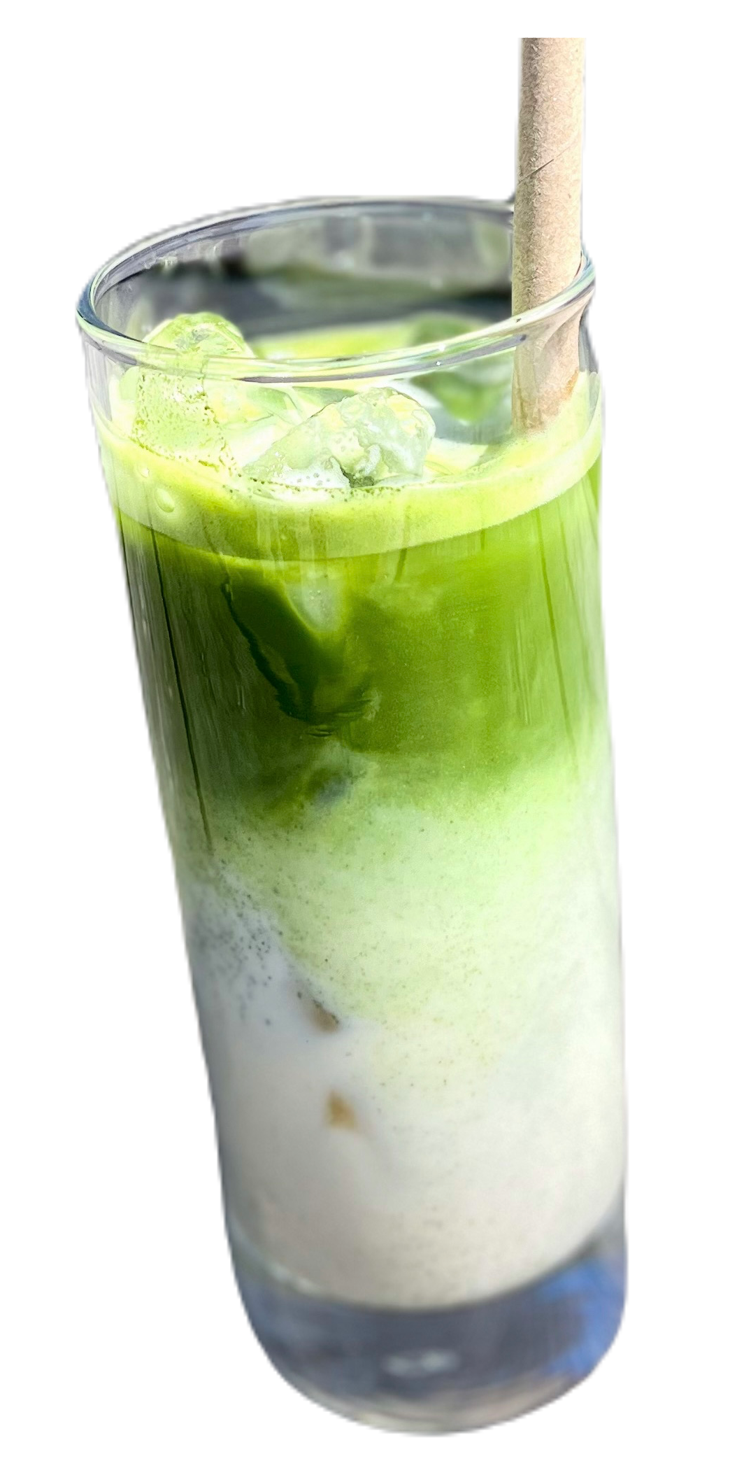 storm matcha ice latte s rostlinným mlékem recept